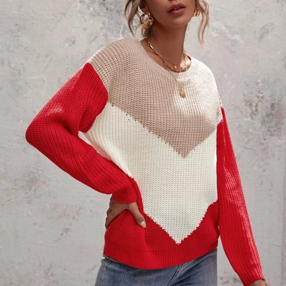 Women's Pullover Sweater - Picture 2 of 5